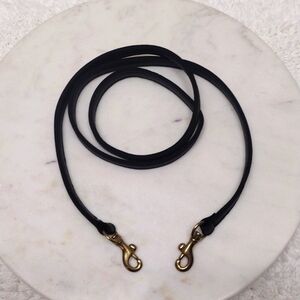 Black Strap Leather 42" Long x 1/2" Wide #299-44